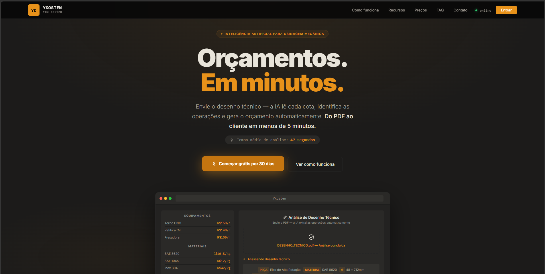 Acesse o sistema